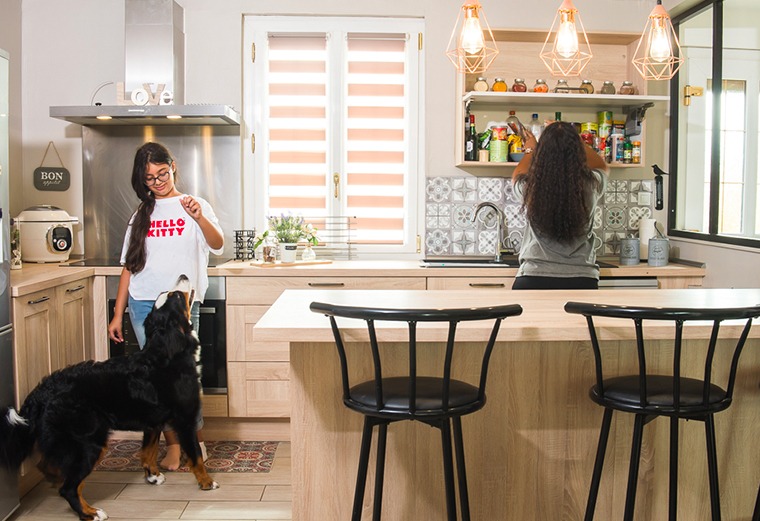 cocina en l con ventana - èggo